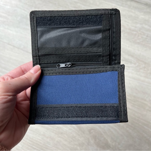 Nylon Velcro Trifold Wallet - Picture 3 of 5
